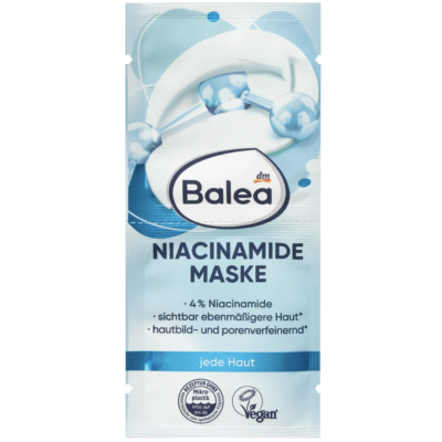 ماسك نياسيناميد – توازن الدهون وتنقية فورية للبشرة (عبوتان)