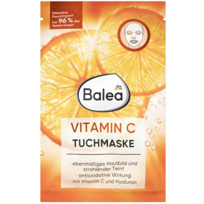 ماسك الوجه الورقي بفيتامين C – إشراقة رائعة وانتعاش للبشرة